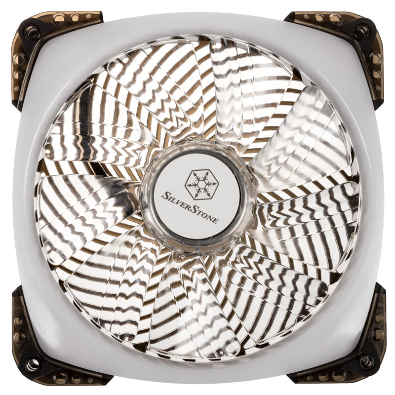SILVERSTONE SST-AP142-ARGB 140x140x25 mm ARGB PWM ventiliatorius kompiuterio aušinimui