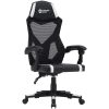 CANYON Flow MCH01 Mesh Black White kėdė žaidimams