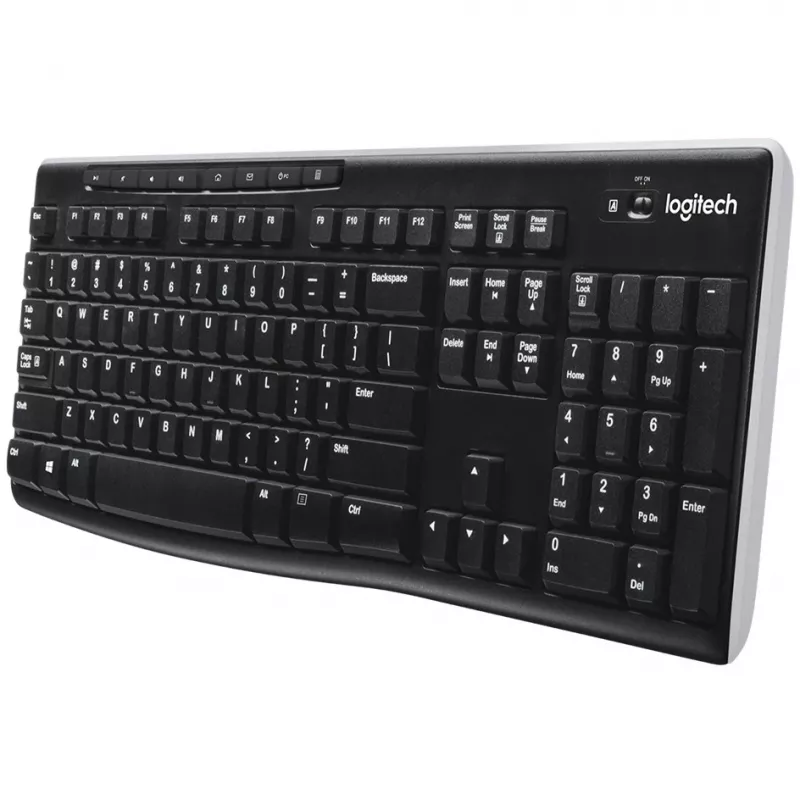 Logitech belaidė klaviatūra K270