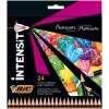 BIC Intensity spalvoti pieštukai 24 spalvos 967823