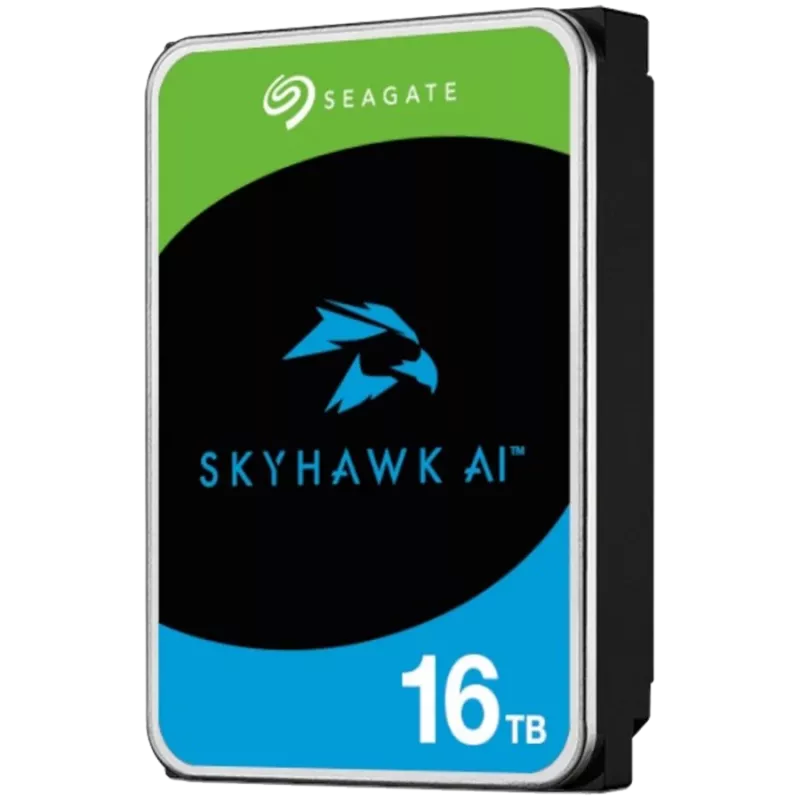 Seagate SkyHawk AI ST16000VE005 vidinis kietasis diskas 16 TB 7200 RPM 512 MB 3,5 colio Serial ATA III
