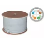 Tinklo kabelis Q-LANTEC KIF6PVC305Q Cat.6A F/UTP 305m Pilka, 23 AWG vytas, PVC apvalkalas, 250 MHz