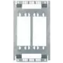 Paskirstymo korpusas Corning VKA2/DIN 52-300-00000 2 bėgiams, 200×330×100 mm