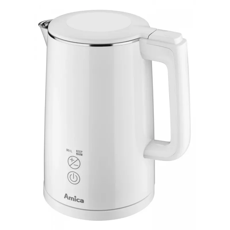 Elektrinis virdulys AMICA 1.5L 2200W sidabrinis