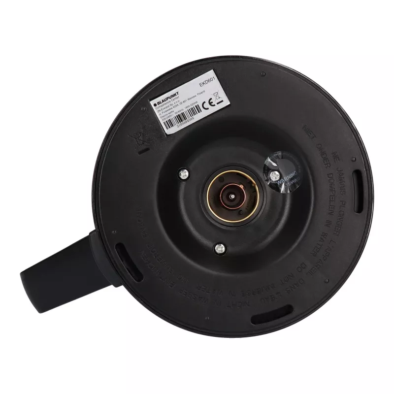 Elektrinis virdulys BLAUPUNKT EKD601, 1,7 L, 2200 W, reguliuojama 40–100 °C, juodas, nerūdijantis plienas