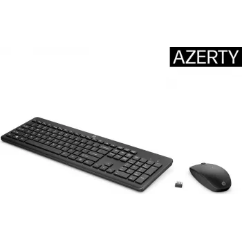Belaidis klaviatūros ir pelės rinkinys HP 230 Full-size juodas