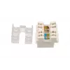 Extralink EX.9540 RJ45 kištukas laidams sujungti, baltas plastikinis