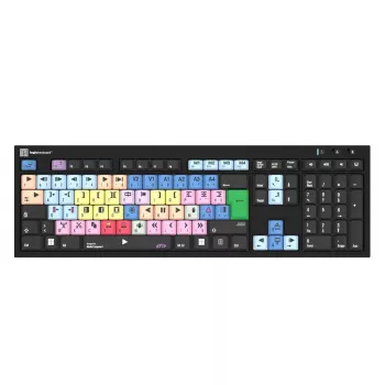 Logickeyboard Avid Media Composer+ LogicLight fr. PC/Juoda klaviatūra