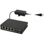 PULSAR POE Switch SFG64 4 prievadų su 2 SFP šviesolaidiniais išvestimis