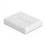Breadboard DELOCK 18316 – litavimui nereikalinga prototipavimo plokštė, plastikinė, 36×46×10 mm, balta