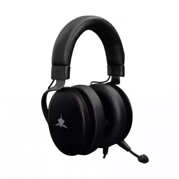 Gaming ausinės White Shark GH-2540 Elephant Black su RGB apšvietimu ir nuimamu mikrofonu