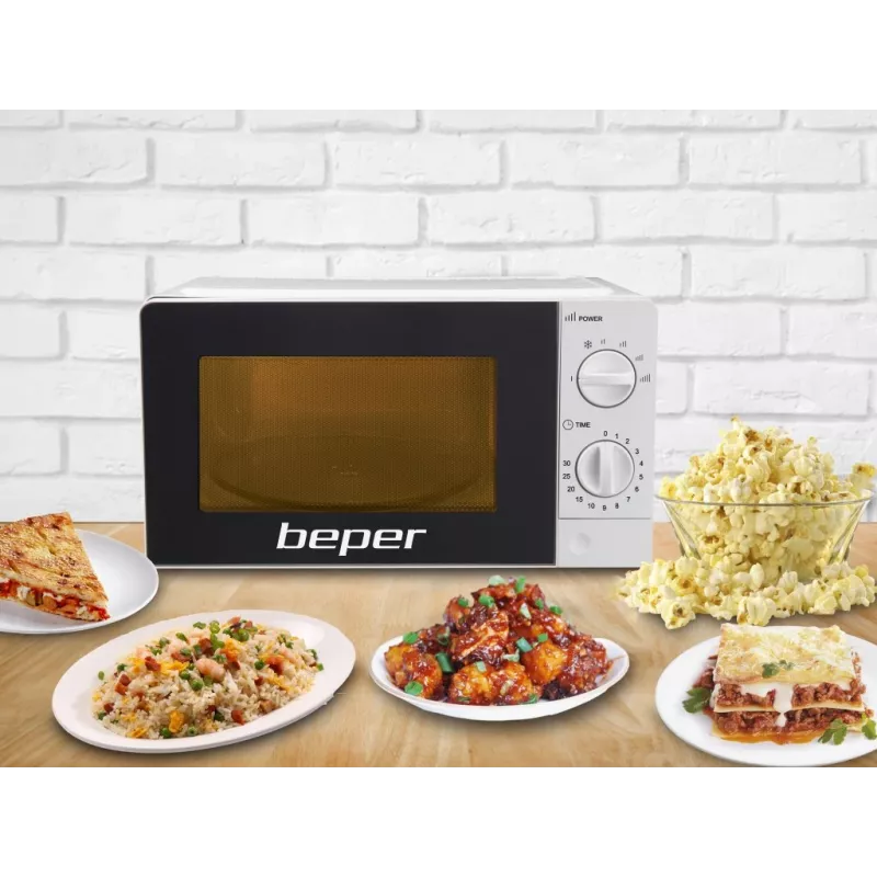 Mikrobangų krosnelė Beper BF.570, 700W, 20L