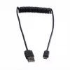 ROLINE USB 2.0 spiralinis laidas A – Micro B ST/ST 1,0 m ekranuotas (11.02.8317)