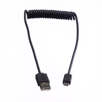 ROLINE USB 2.0 spiralinis laidas A – Micro B ST/ST 1,0 m ekranuotas (11.02.8317)