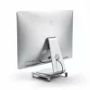 Stovas-monitoriaus stovas su USB 3.2 Gen 1 Type-C centru Satechi ST-AMSHS sidabrinis