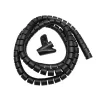 Kabelių organizavimo mova MACLEAN 2 m × 25 mm, elastingas polipropilenas, laidų apsauga