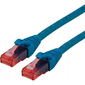 ROLINE - Pataisos laidas - RJ-45 (kištukas) į RJ-45 (kištukas) - 3 m - UTP - CAT 6 - Be halogenų, Lieta konstrukcija, Suvyta gysla - Mėlyna (21.15.2543)