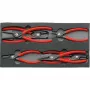 Žnyplių rinkinys Knipex 00 20 01 V02 su putplasčiu dėklu