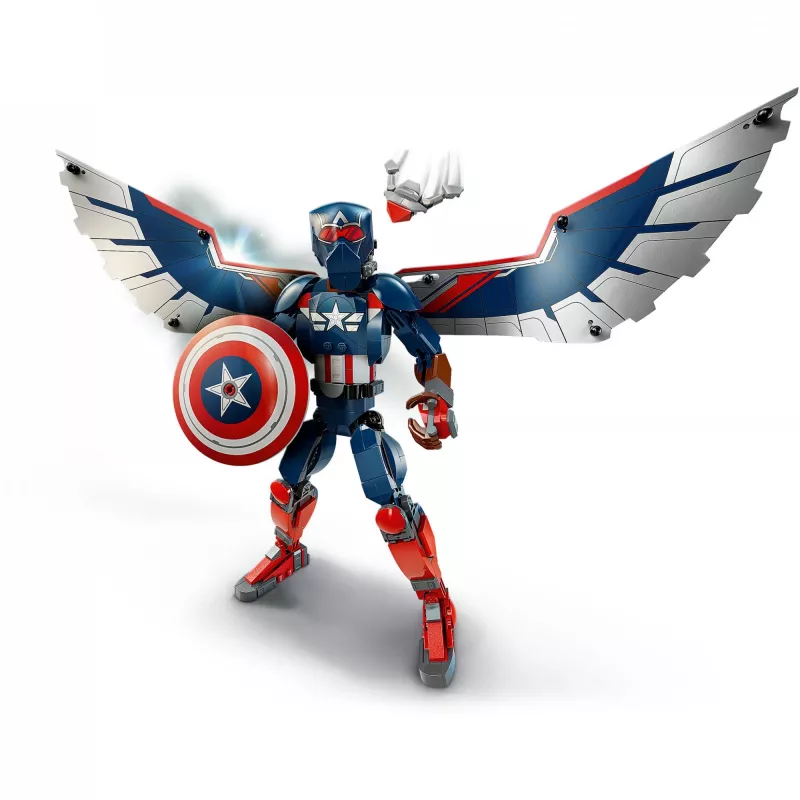 LEGO MARVEL 76296 Naujas Kapitonas Amerika Konstrukcinė Figūra