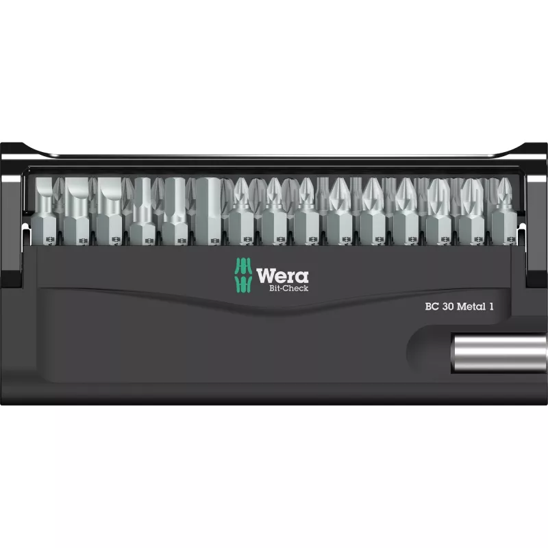 Bitų rinkinys Wera BC 30 Metal 1