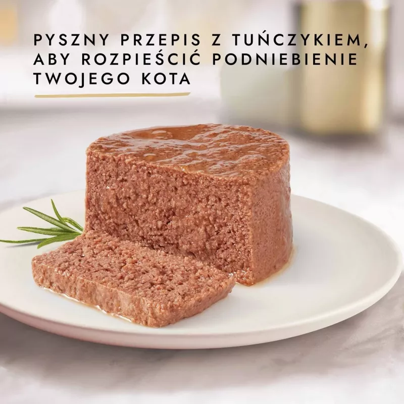 Šlapias kačių ėdalas Purina GOURMET Gold Adult Tuna 85 g skardinė