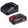 Einhell TE-CD 18/2 Li-i +22 akumuliatorinis smūginis gręžtuvas-suktuvas 18 V, 1250 aps./min., 2,5 Ah akumuliatorius, kroviklis ir lagaminas įskaičiuoti, raudonas/juodas