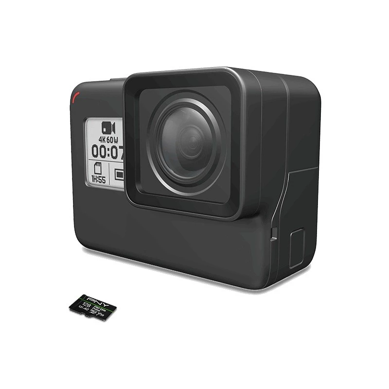 Atminties kortelė microSDXC PNY PRO Elite Prime 128GB + SD adapteris + USB-A kortelių skaitytuvas