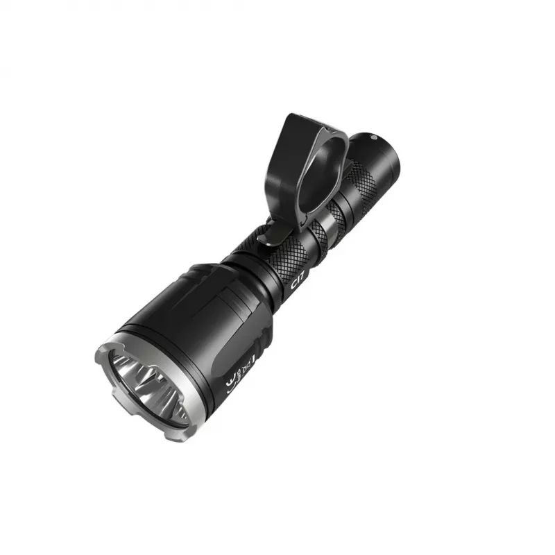 Rankinis žibintuvėlis Nitecore CI7 – 4 LED, 2500 liumenų, 130 h veikimo laikas, 148.2 mm, 158 g, juodas