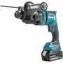 Akumuliatorinis kombinuotas plaktukas MAKITA DHR182ZU, 18V, su Bluetooth, be akumuliatoriaus ir įkroviklio