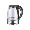 Adler AD 1225 elektrinis virdulys 1,7 L juodas, nerūdijantis plienas, permatomas 2200 W