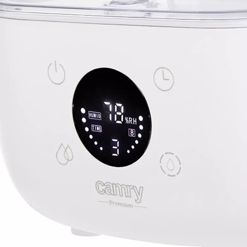 Camry CR 7973w ultragarsinis drėkintuvas, 23 W, 5 l, iki 35 m²