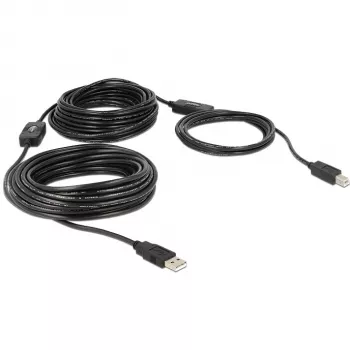 USB kabelis DeLOCK 20m USB2.0-A – USB2.0-B 83557