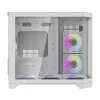 Korpusas Darkflash FT418 su 6 aRGB ventiliatoriais (baltas)