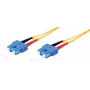 Šviesolaidinis duplex pataisinis kabelis ShiverPeaks 77825 SC/SC 9/125µm OS1/OS2 5,0 m