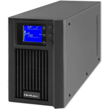 Nepertraukiamo maitinimo šaltinis QOLTEC 53981 Online 2kVA, 2000 VA