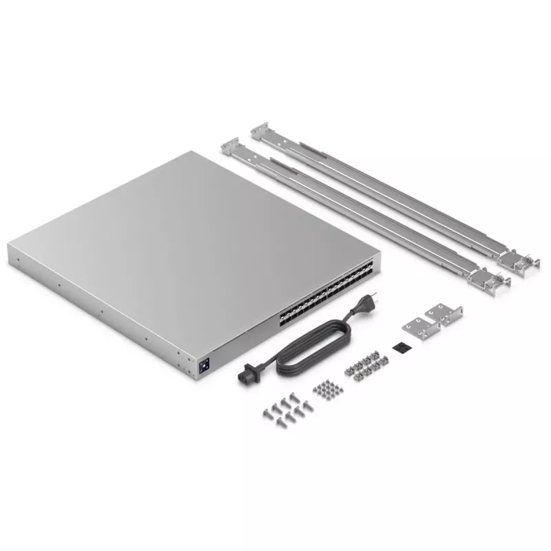 Ubiquiti UniFi Pro XG Aggregation valdomas L2/L3 1U pilkas