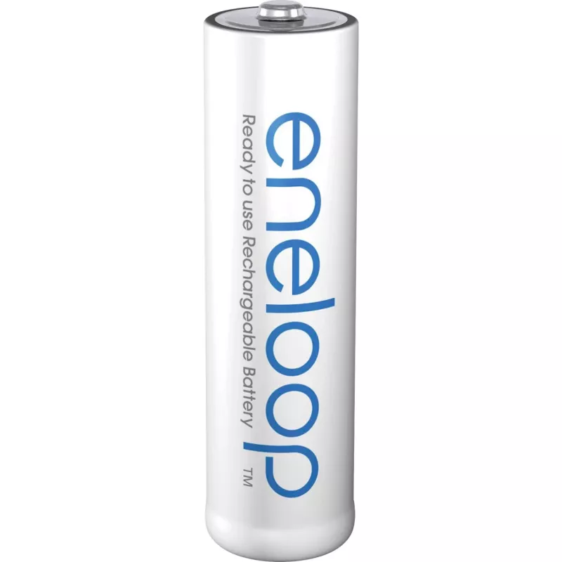 Įkraunamos baterijos Panasonic Eneloop AA 2000 mAh (4 vnt.) ir AAA 800 mAh (4 vnt.), Ni‑MH, 1,2 V, 8 vnt.