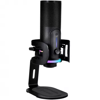 Mikrofonas Streamplify MIC PRO USB RGB juodas SPMC-P3C327.11