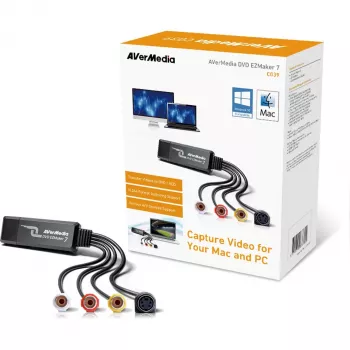 AVerMedia DVD EZMaker 7 – vaizdo įrašymo adapteris