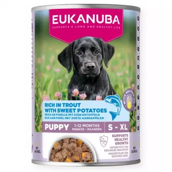 EUKANUBA šunų ėdalas konservuotas Puppy Adult, 400 g