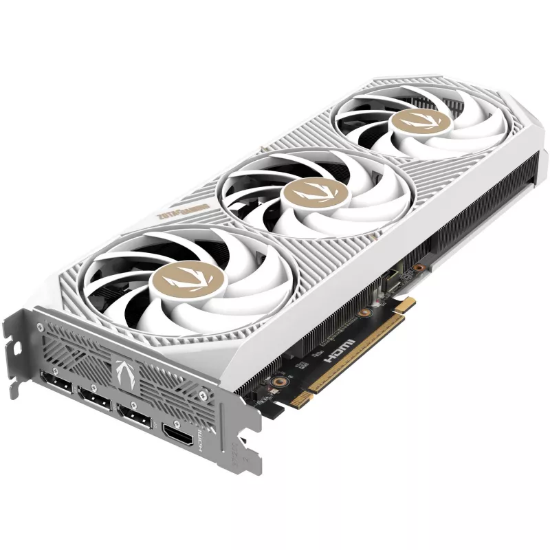 Vaizdo plokštė ZOTAC GAMING GeForce RTX 5070 AMP White Edition 12 GB GDDR7