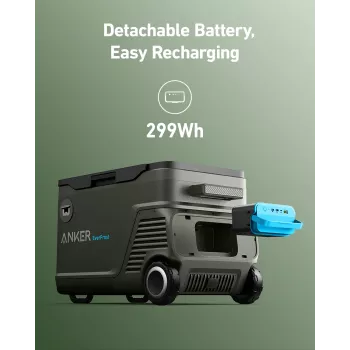 Anker A17B5011 baterija aušinimo dėžės priedams, juoda/mėlyna, 1 vnt.