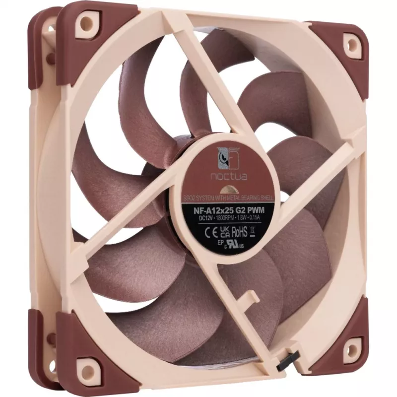 Noctua NF-A12x25 G2 PWM 120mm korpuso ventiliatorius