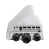 Mikrotik CRS504-4XQ-OUT valdomas L3 tinklo jungiklis Fast Ethernet (10/100) PoE 1U balta