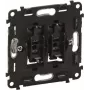 Legrand Valena Allure dvigubas tarpinis jungiklis modelis 752008