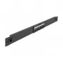 Patch panel DeLOCK 66820, 1U, 6x Keystone, metalinis, juodas