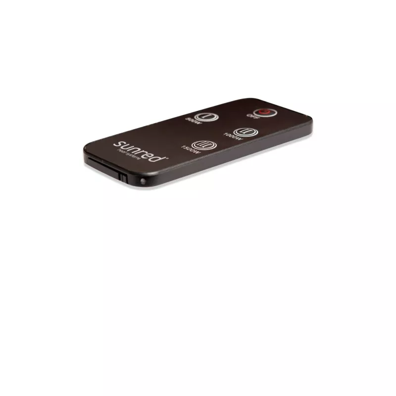 Infraraudonasis šildytuvas SUNRED RDS-15W-B Fortuna Wall 1500 W, juodas, IP55, sieninis