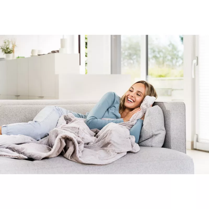 Šildoma antklodė Beurer HD 75 Cosy Nordic, 130 x 180 cm, pilka