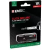 USB atmintukas Emtec B120 Click Secure 16 GB USB Type-A 3.2 Gen 2 juodas