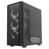 PC korpusas SAVIO Noctis Flow – Cube Mini-ITX/Micro-ATX/ATX, 3x120mm priekyje, 1x120mm gale, 2x3.5 colio + 3x2.5 colio lizdai, grūdintas stiklas